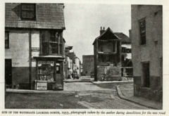 Site of Watergate Bourne Street 1953